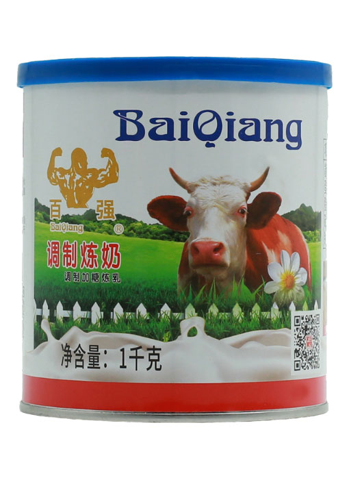 百?gòu)?qiáng)調(diào)制加糖煉乳