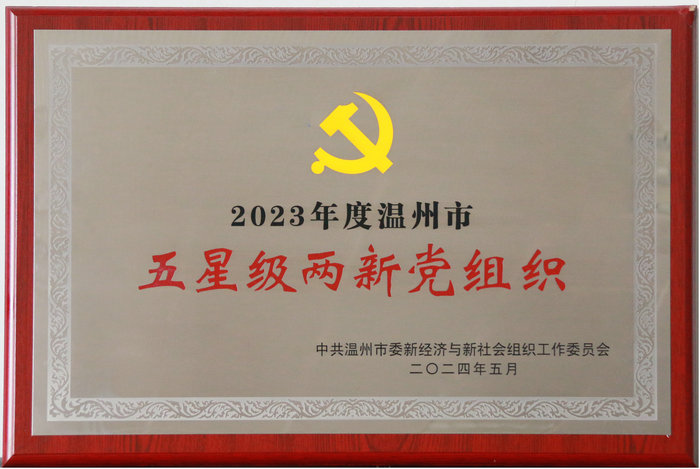 五星級兩新黨組織